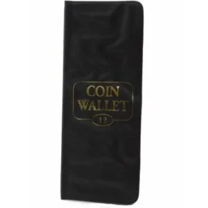 H.E. Harris 12 Pocket Coin Wallet, Mylar or Flips Compact Storage, front cover image view-20055TN