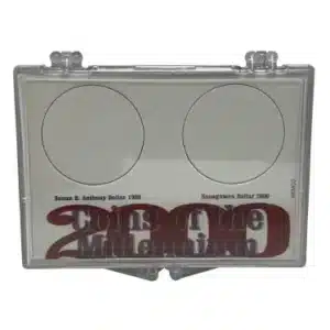 2000 SBA-Sac Dollar Millennium Snap Lock 2×3 Coin Holder 3 Pack-front image view-20412159