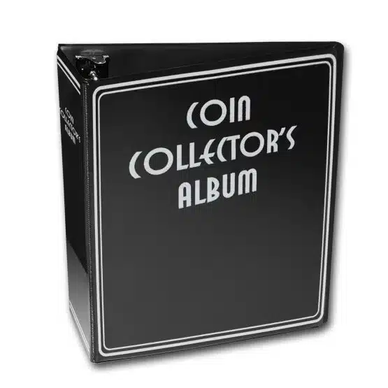 BCW 3-inch Coin Album front cover image view-20092