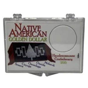 2010 Native American Dollar Snap Lock 2×3 Coin Holder 3 Pack-front image view-20446526