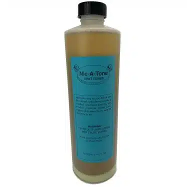 Nic-A-Tone Coin Toning 16 oz. front of bottle image view-20287TN