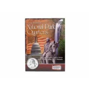 2010-2021 Cornerstone National Park Quarters Album, P and D, front cover image view-20524TN