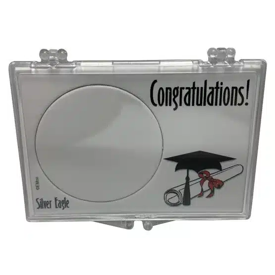 ASE Congratulations Diploma Snap Lock 2×3 Coin Holder 3 Pack-front image view-20148215