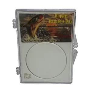 ASE Fathers Day Fishing Snap Lock 2×3 Coin Holder 3 Pack-front image view-20367252