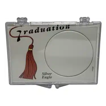 ASE Graduation Tassle Snap Lock 2×3 Coin Holder 3 Pack-front image view-20370216