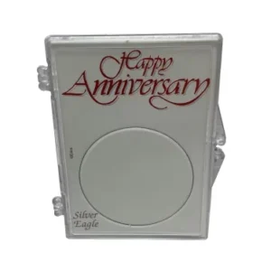ASE Happy Anniversary Snap Lock 2×3 Coin Holder 3 Pack-front image view-20352225