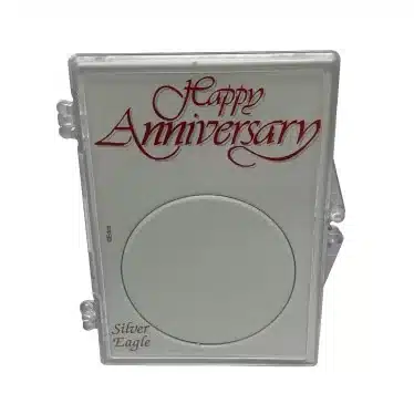 ASE Happy Anniversary Snap Lock 2×3 Coin Holder 3 Pack-front image view-20352225