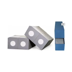 Nickel coin box with flips, blue-20518