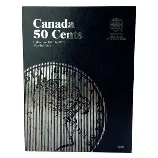 Canada-50-Cents-Coin-Folder-Whitman-1870-1901-No-1-front-cover-image-20911
