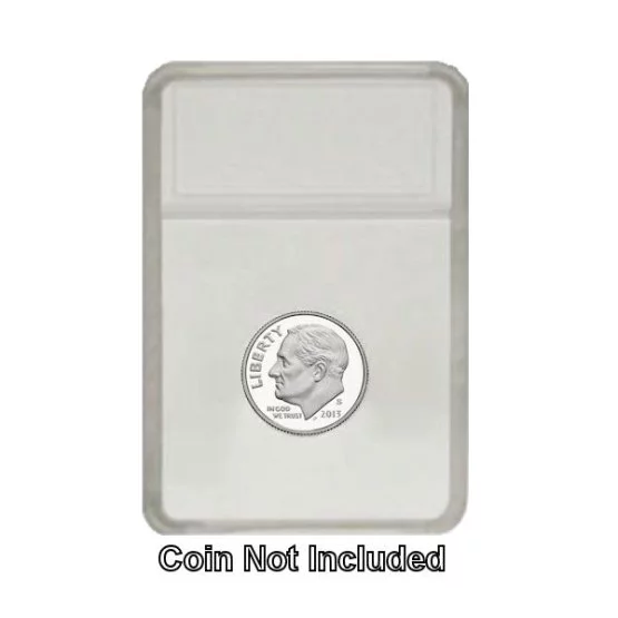Dime Combo Set, 2x3 Display Slab with White Foam Insert by BCW, coin not included, single image view-20854
