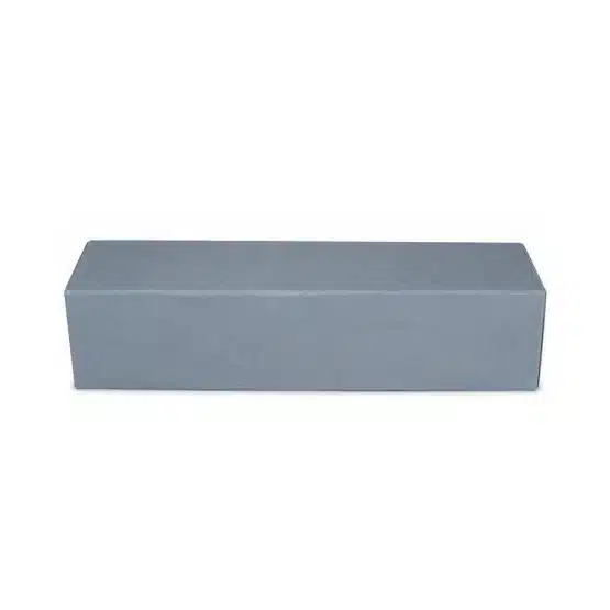 Guardhouse Single Row Coin Box, Small Dollar, Grey, 2x2x8.5, side view-20528