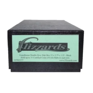 Guardhouse Black Double Row Slab Coin Box, Heavy Duty, 12x5.75x3, packaged image view-2059657TN