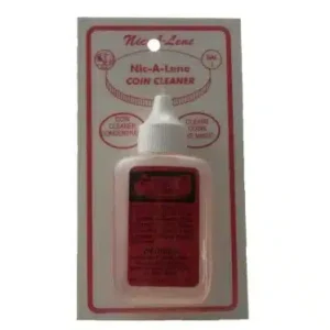 Nic-A-Lene 1.25 oz, copper coin cleaner for nickels, cents and clad coins, packaged image view-20382TN