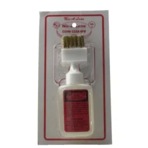 Nic-A-Lene Coin Cleaning Kit for Nickel, Cent & Clad Coins with Brush, packaged image view-20383TN