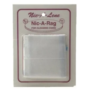 Nic-A-Rag coin cleaning cloth For Dry Patting Coin & Jewelry No Rub=No Scratch, packaged image view-20389TN