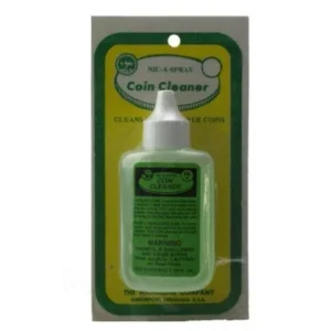 Nic-A-Spray 1.25 oz Bottle Silver and Gold Coin Cleaning Solution, packaged image view-20285TN