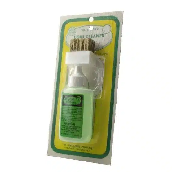 A packaged bottle of liquid with a brush image view-20385