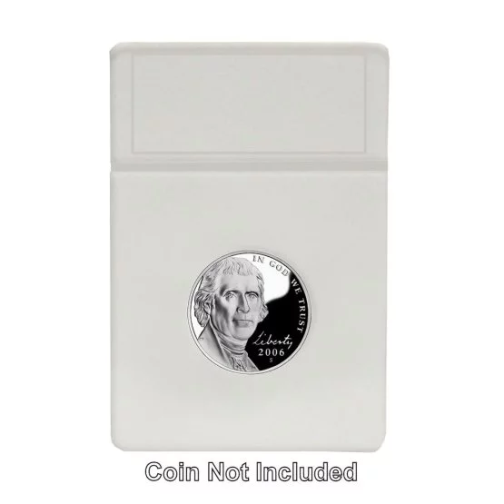 Nickel 2x3 White Foam Insert, No Slab by BCW, coin not included, single image view-20863