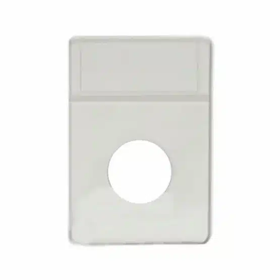 Nickel 2x3 White Foam Insert, No Slab by BCW, single image view-20863