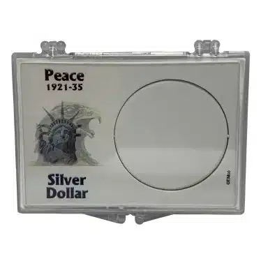 Peace Dollar Liberty Snap Lock 2×3 Coin Holder 3 Pack-front image view-20395188