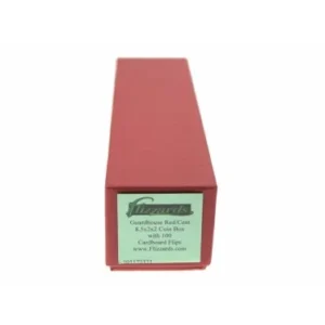 Guardhouse Single Row Coin Box Penny Red 2x2x8.5, packaged image view-20530TN