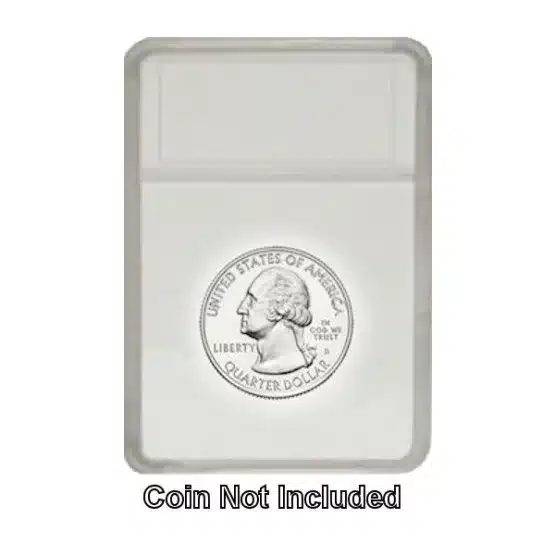 Quarter Combo Set, 2x3 Display Slab with White Foam Insert by BCW, coin not included, single image view-20869