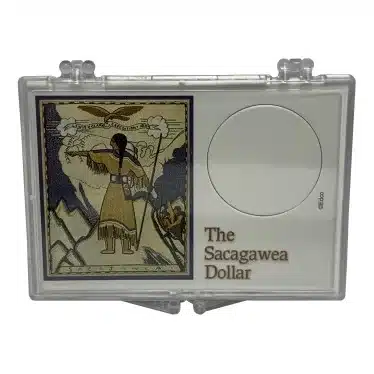 Sacagawea Dollar Tapastry Snap Lock 2×3 Coin Holder 3 Pack-front image view-20417157