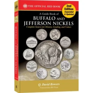 Whitman Guide of Jefferson and Buffalo nickel book-front cover image view-21076TN