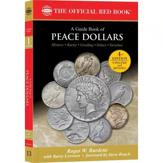 Whitman Guide Book of Peace Dollars 4th Ed. by Roger W. Burdette-front cover image view-20537