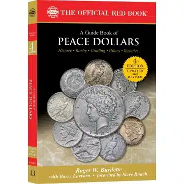 Whitman Guide Book of Peace Dollars 4th Ed. by Roger W. Burdette-front cover image view-20537TN