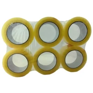 2-inch packing tape, six-pack, packaged image view-20102TN