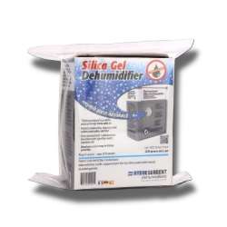 200 Gram Silica Gel Desiccant by Hydrosorbent, packaged, image