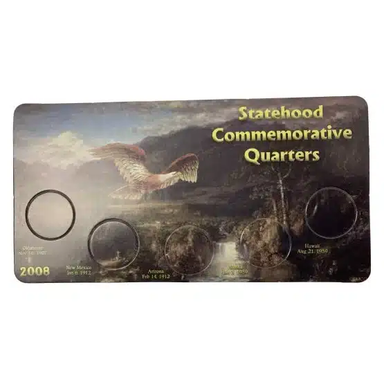 2008 Statehood Commemorative Quarter Coin Holder insert image view-20436673