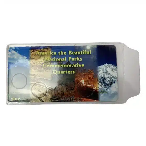 2012 America the Beautiful Quarters Holder with Vinyl Sleeve image view-20577687