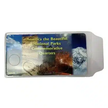 2012 America the Beautiful Quarters Holder with Vinyl Sleeve image view-20577687