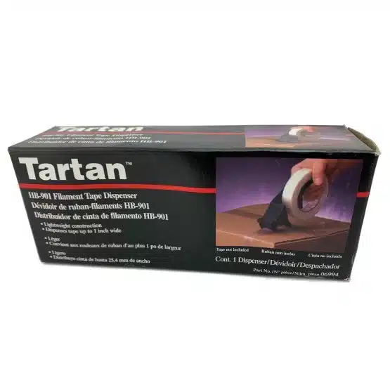 3M HB-901 Tartan Filament Tape Dispenser packaging front box image view-20070