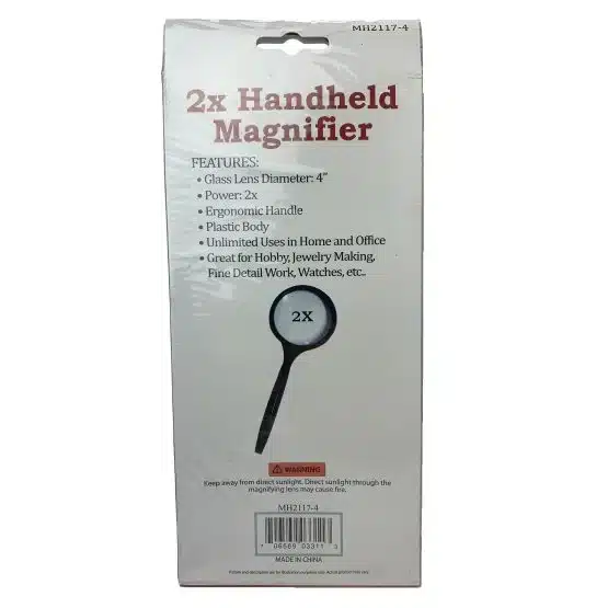 Rear packaging boxed image view-20591DD