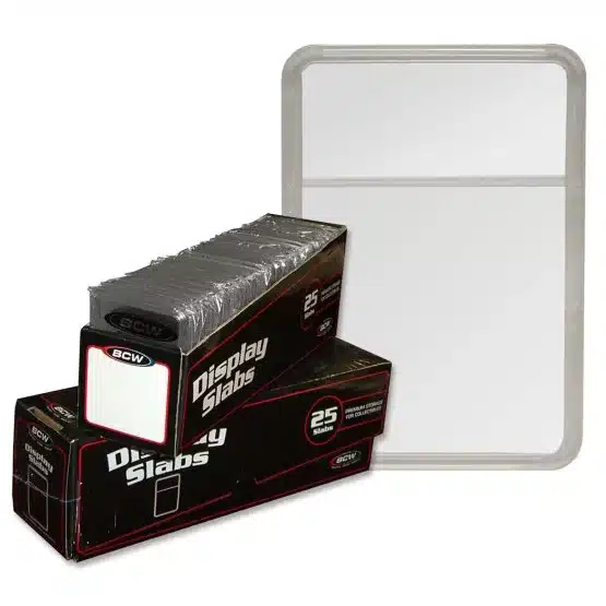 2 Black Boxes of 25, with sample rectangular, clear container above the boxes image view-2054825