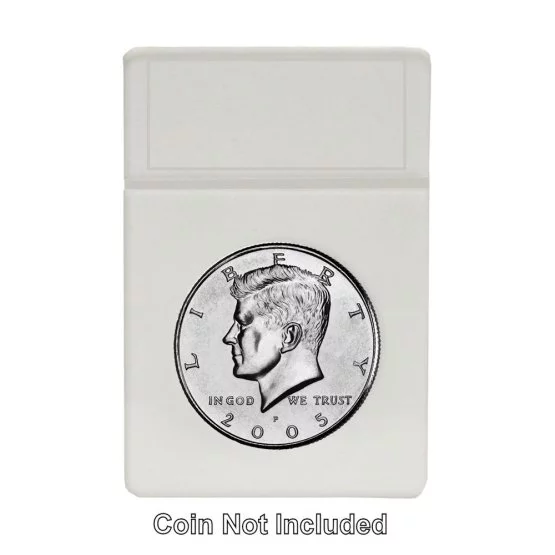 BCW Half Dollar Foam Inserts for Display Slabs, White, No Slab, single image view-20582
