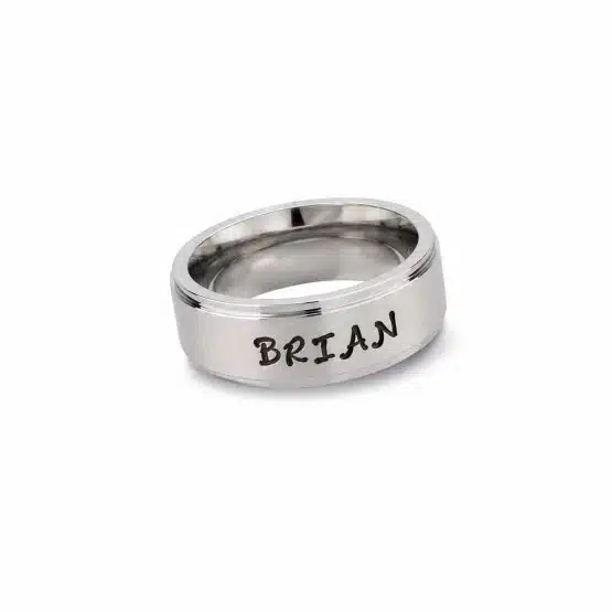 Brian name lettering example-20597SR