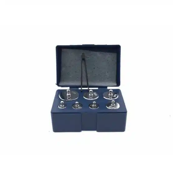 Calibration Weights Carbon Steel 1000-Gram Set, top open image view-20594KGS