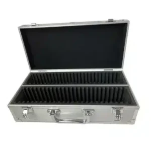 Guardhouse Large Aluminum Storage Box for 50 Certified Slabs with Handle, inside image view-21092
