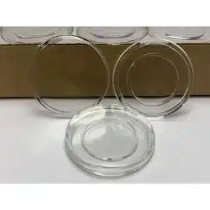 Guardhouse Dime 18mm Direct Fit Coin Capsules 50 pack, up-close image view-20659