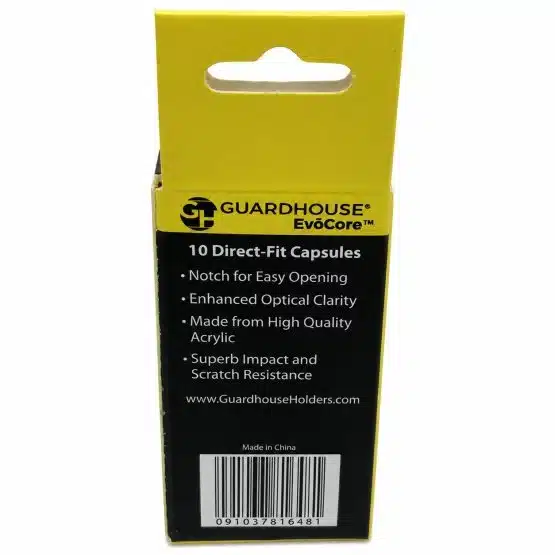 32.7mm gold coin capsule, 10 pack-20988