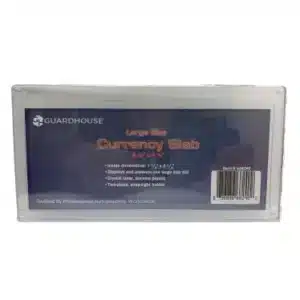 Guardhouse Large Paper Currency Display Case, single, front image view-21723