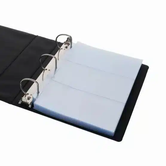 Guardhouse Shield 3‑Pocket Currency Pages-sample binder image view-21747
