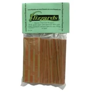 Guardhouse flat coin wrappers for quarters font image view-20124TN
