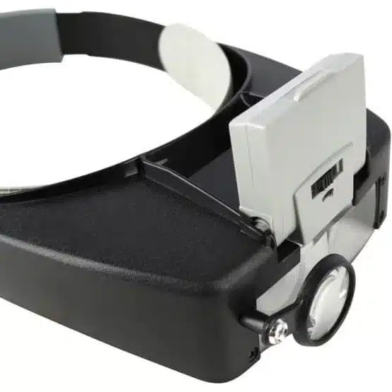 Head Magnifier with LED Light adjusted above lens image view-205927H