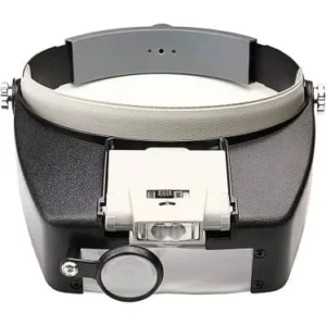 Head Magnifier with LED Light front image view-205927H-TN