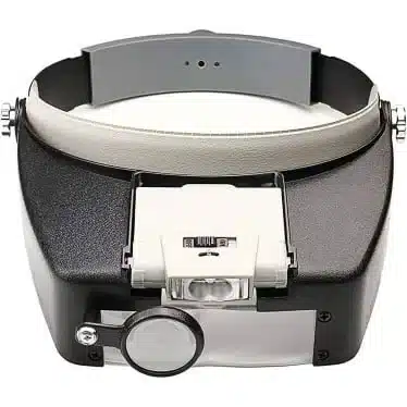 Head Magnifier with LED Light front image view-205927H-TN